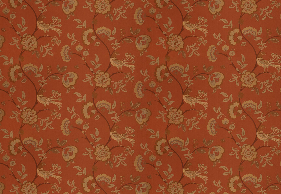 Ткань Stroheim Palace Silks Amber Glow Annesley/Pottery