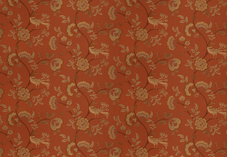 Ткань Stroheim Palace Silks Amber Glow Annesley/Pottery