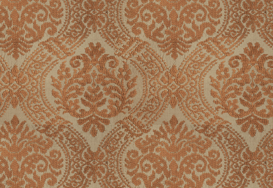 Ткань Stroheim Palace Silks Amber Glow Lowry frame/Pottery
