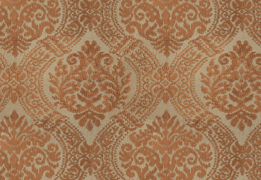 Ткань Stroheim Palace Silks Amber Glow Lowry frame/Pottery