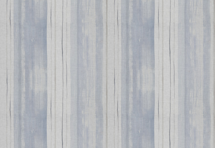 Ткань Stroheim Rhapsody Bluedream Meno stripe/Bluedream
