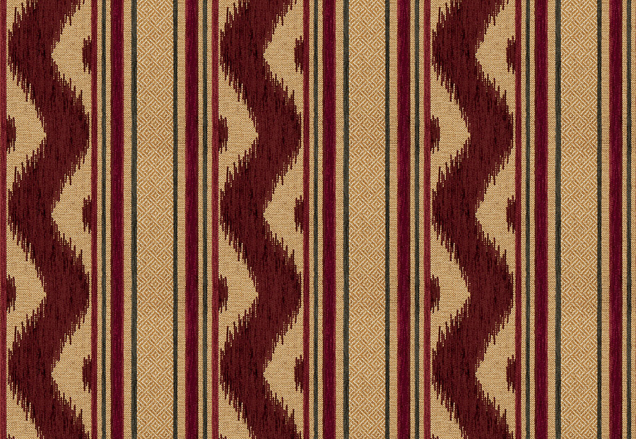 Ткань Stroheim Color Gallery Loganberry Navone stripe/Loganberry