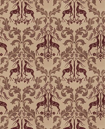 Ткань Stroheim Color Gallery Loganberry Gazelle/Loganberry