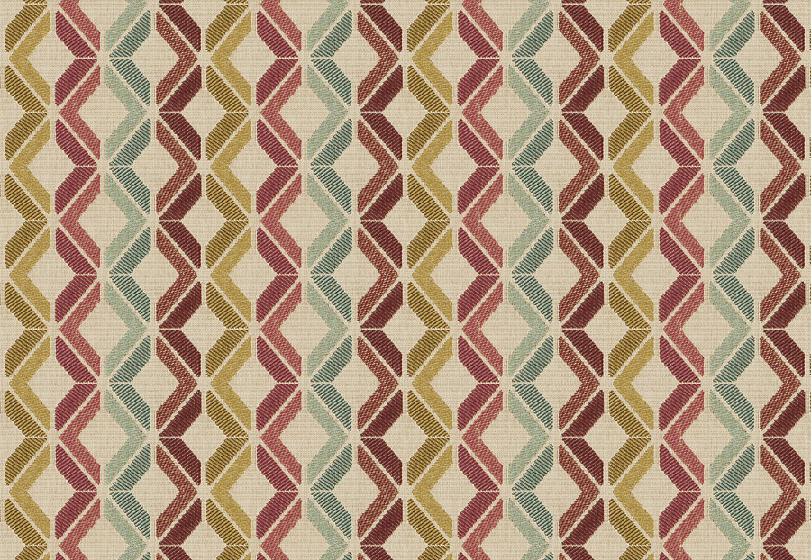 Ткань Stroheim Color Gallery Loganberry Pilat diamond/Loganberry