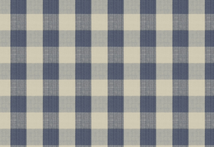 Ткань Stroheim Charles Faudree Biron Strie Check Biron strie check/Blue
