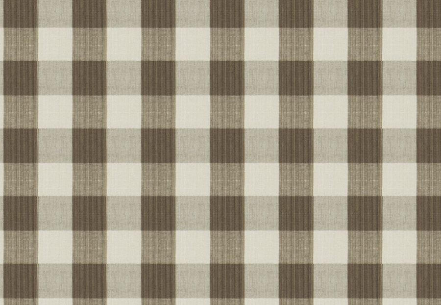 Ткань Stroheim Charles Faudree Biron Strie Check Biron strie check/Truffle