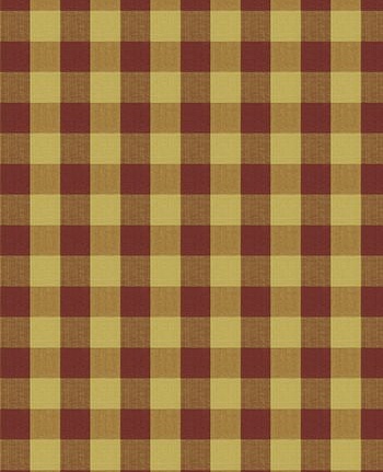 Ткань Stroheim Charles Faudree Biron Strie Check Biron strie check/Red & gold