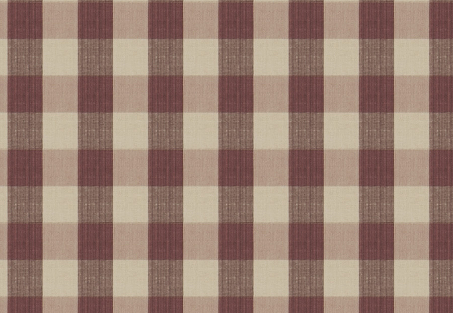 Ткань Stroheim Charles Faudree Biron Strie Check Biron strie check/Raspberry
