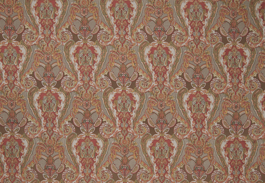Ткань Stroheim Charles Faudree Prints Sebastian/Winter red