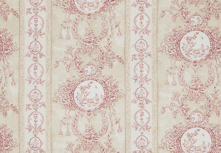 Ткань Stroheim Charles Faudree Prints Monique/Red