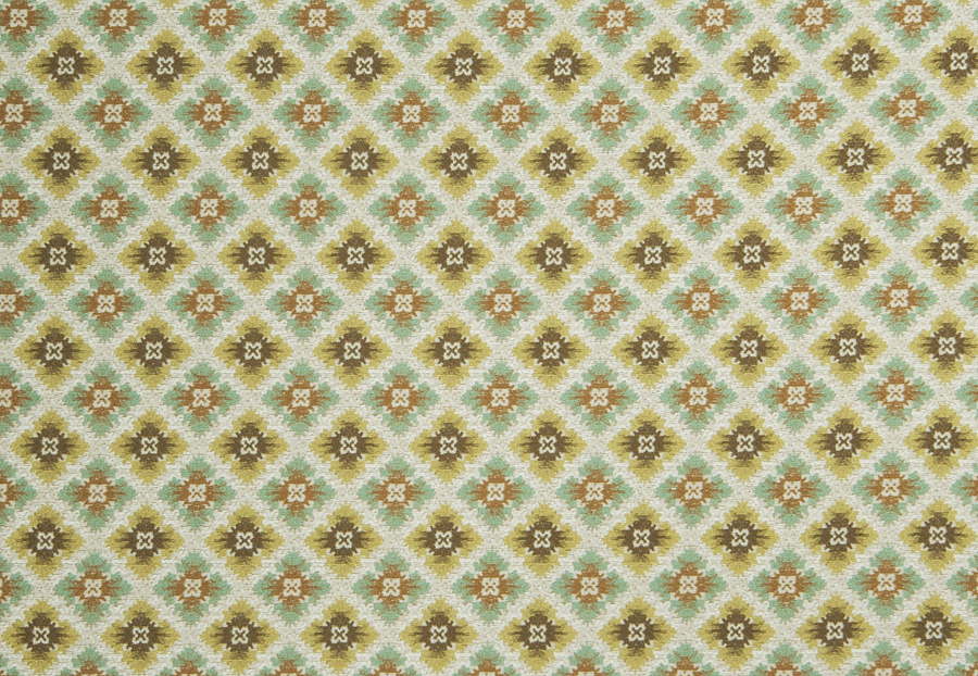 Ткань Stroheim Color Gallery Spearmint Cotswolds stitch/Spearmint