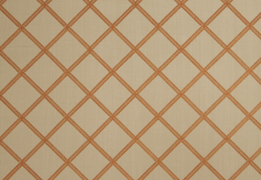 Ткань Stroheim Color Gallery Pumpkin Arvada diamond/Pumpkin
