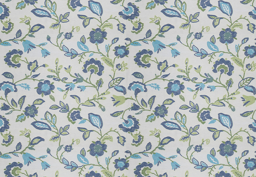 Ткань Stroheim Dana Gibson Blue Green Irwin/Cobalt