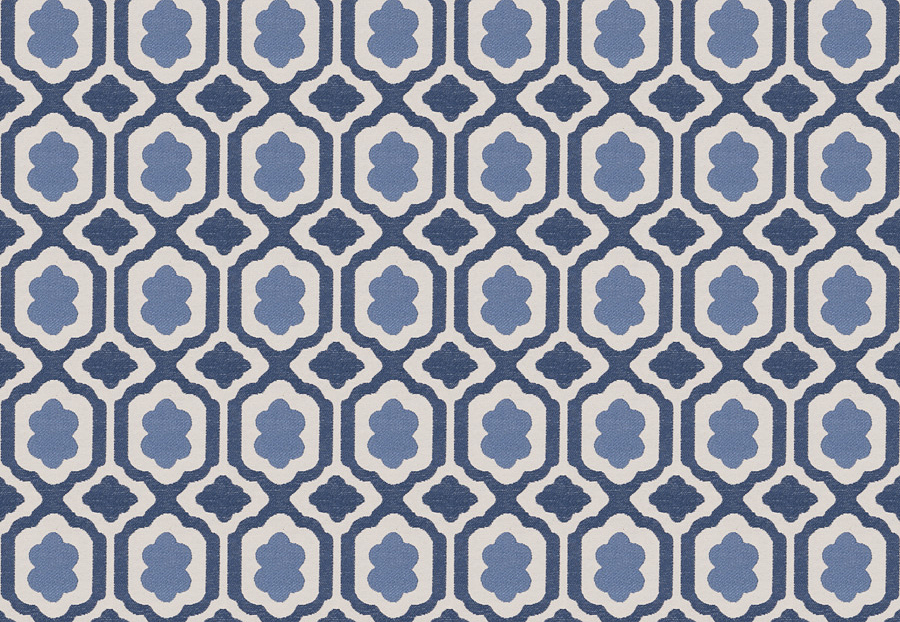 Ткань Stroheim Dana Gibson Blue Green De Wolf/Blue