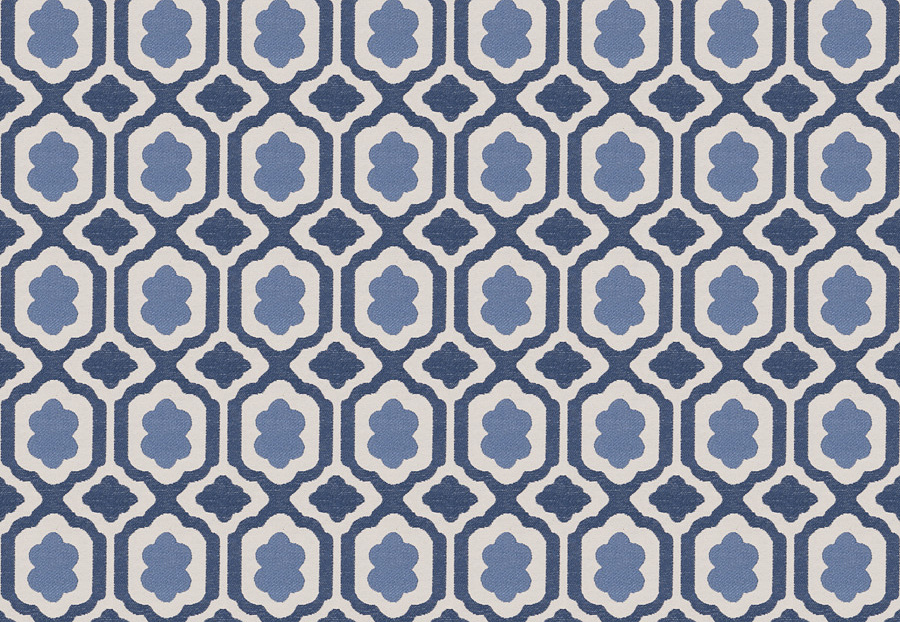 Ткань Stroheim Dana Gibson Blue Green De Wolf/Blue