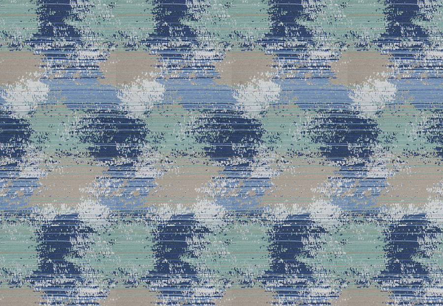 Ткань Stroheim Dana Gibson Blue Green Schnabel/Cobalt