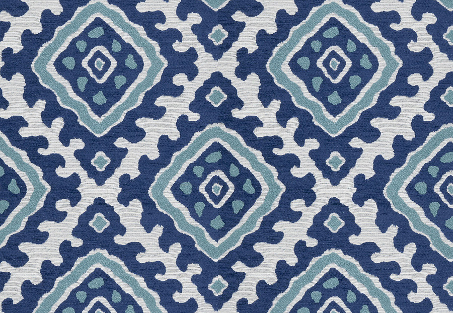 Ткань Stroheim Dana Gibson Blue Green Santa marta/Blue