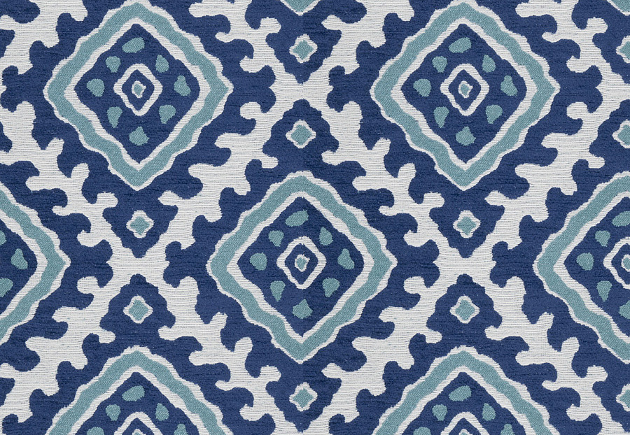 Ткань Stroheim Dana Gibson Blue Green Santa marta/Blue