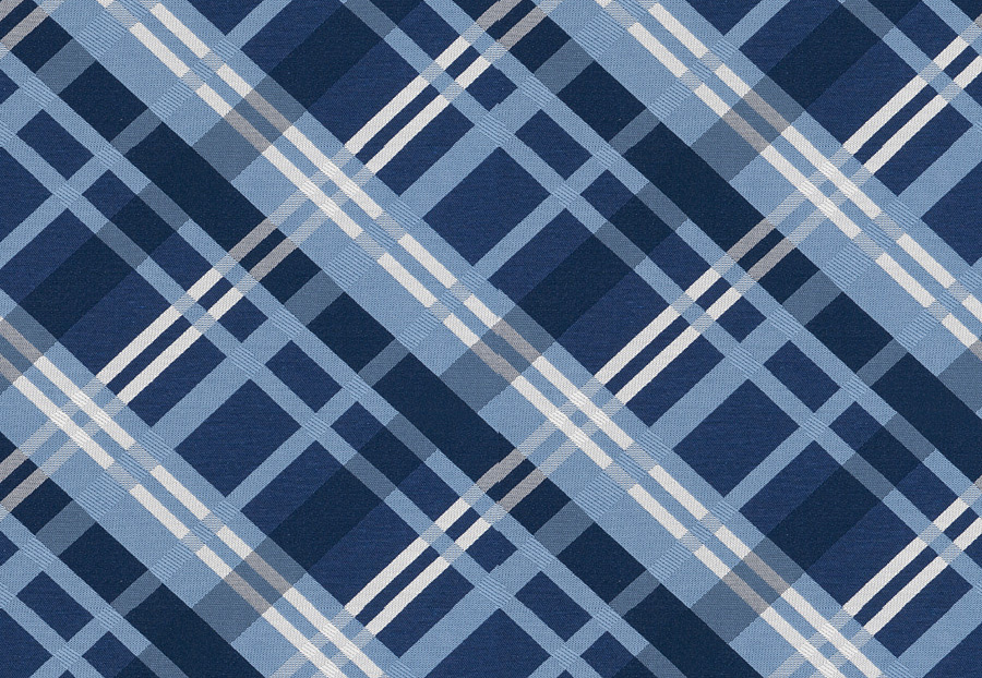 Ткань Stroheim Dana Gibson Blue Green St. Andrews/Blue