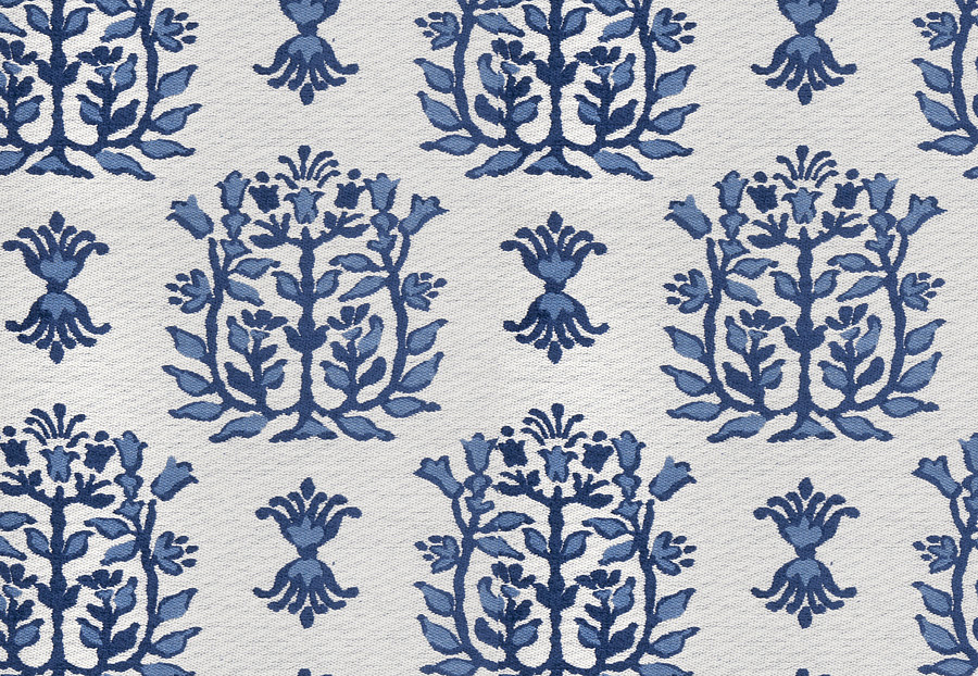 Ткань Stroheim Dana Gibson Blue Green Jaipur/Cobalt