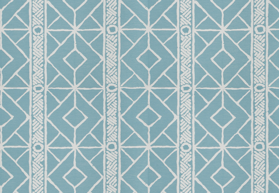Ткань Stroheim Dana Gibson Blue Green Twiggy/Seaglass