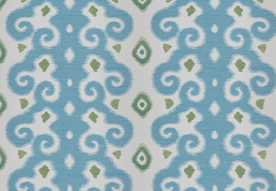 Ткань Stroheim Dana Gibson Blue Green Bhutan/Seaglass
