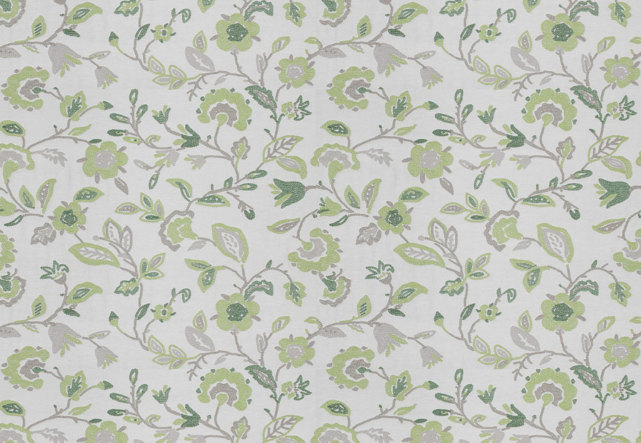 Ткань Stroheim Dana Gibson Blue Green Irwin/Apple