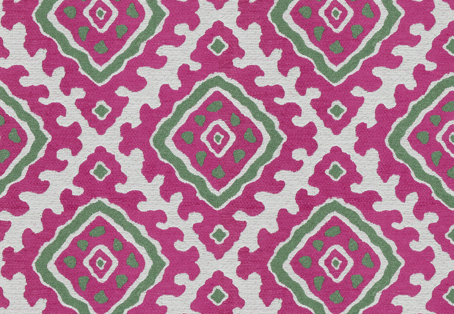 Ткань Stroheim Dana Gibson Coral Pink Santa marta/Fuchsia