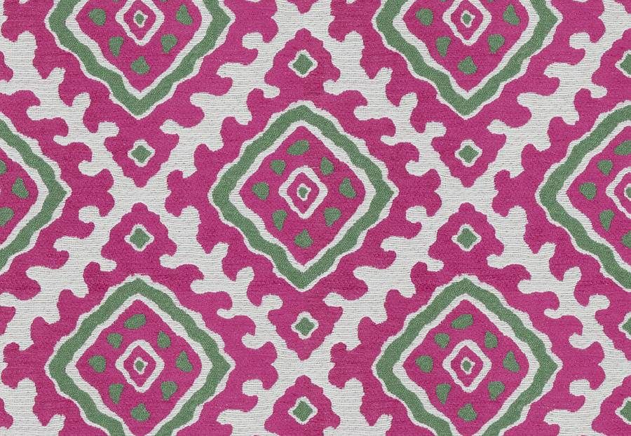 Ткань Stroheim Dana Gibson Coral Pink Santa marta/Fuchsia