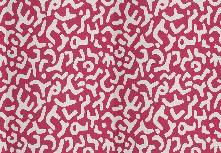 Ткань Stroheim Dana Gibson Coral Pink Rula/Fuchsia