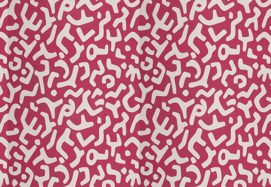 Ткань Stroheim Dana Gibson Coral Pink Rula/Fuchsia