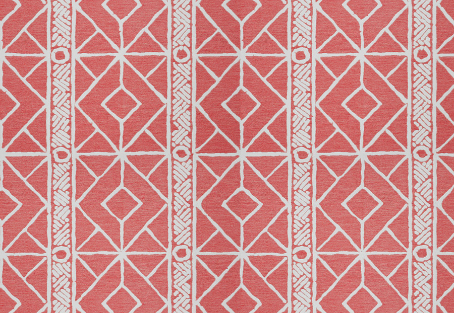 Ткань Stroheim Dana Gibson Coral Pink Twiggy/Persimmon