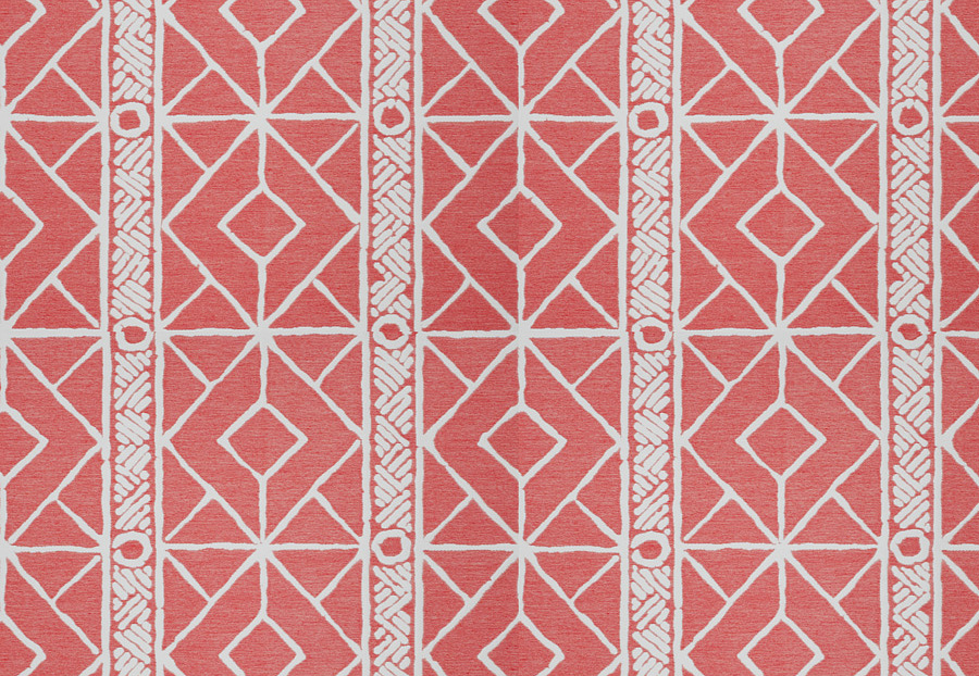 Ткань Stroheim Dana Gibson Coral Pink Twiggy/Persimmon