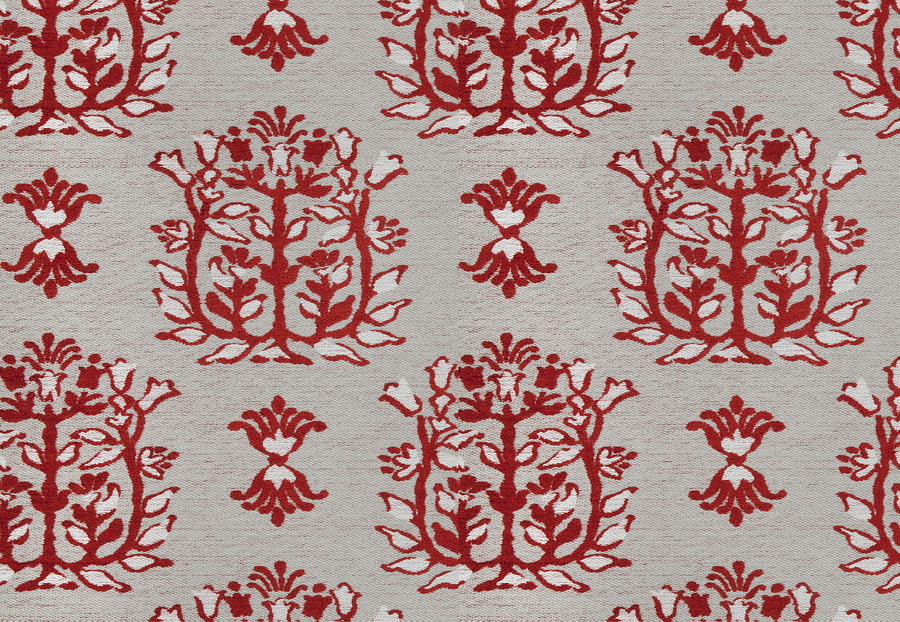 Ткань Stroheim Dana Gibson Coral Pink Jaipur/Persimmon