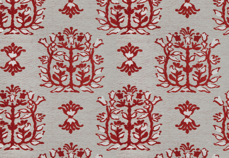 Ткань Stroheim Dana Gibson Coral Pink Jaipur/Persimmon