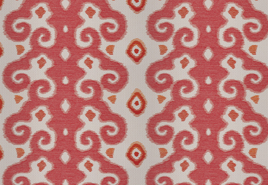 Ткань Stroheim Dana Gibson Coral Pink Bhutan/Persimmon