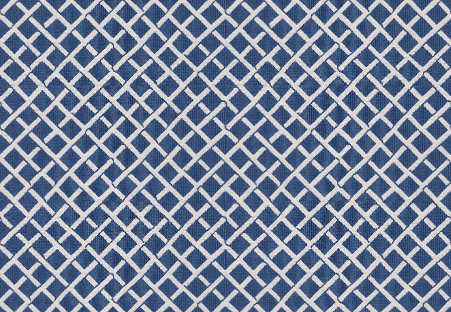 Ткань Stroheim Dana Gibson Prints II Clark/Bluebell