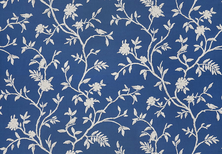 Ткань Stroheim Dana Gibson Prints II Tiverton/Navy