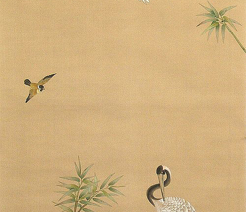 Обои Paul Montgomery Studio Fine Painted Wallpapers Crane Grove
