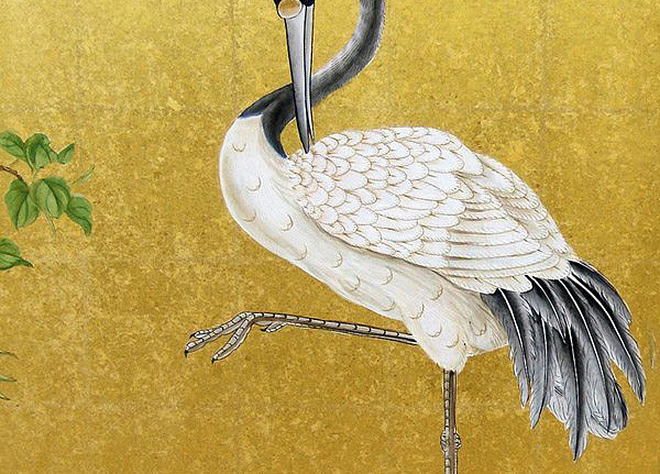 Обои Paul Montgomery Studio Fine Painted Wallpapers Crane Grove