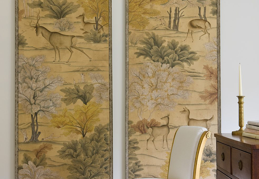 Обои Paul Montgomery Studio Fine Painted Wallpapers Gosford