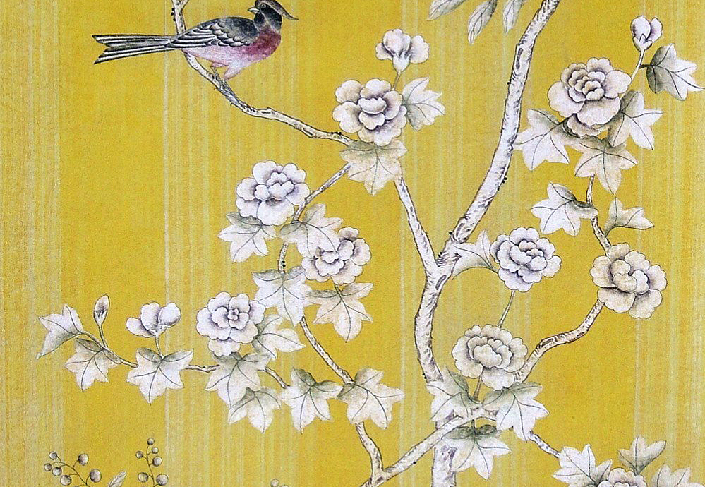 Обои Paul Montgomery Studio Fine Painted Wallpapers Longwood Garden