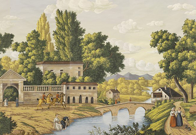 Обои Paul Montgomery Studio Fine Painted Wallpapers Provencal