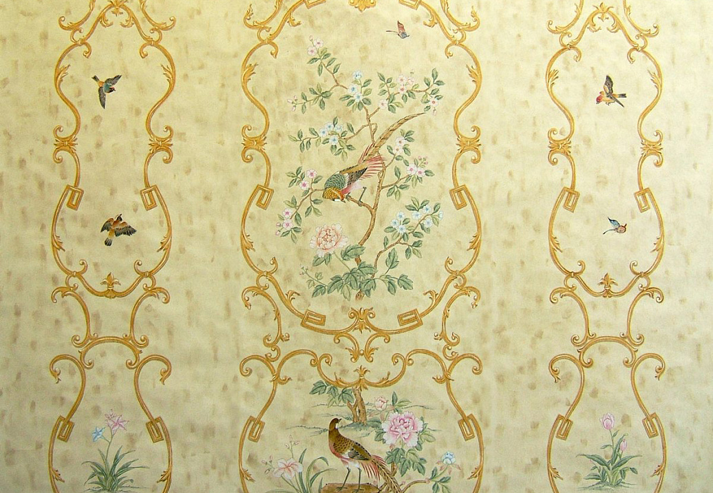 Обои Paul Montgomery Studio Fine Painted Wallpapers Vieux-Lacque