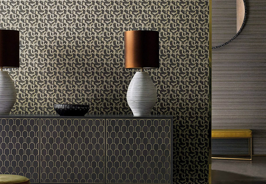 Обои Zoffany Rhombi Vinil 312892