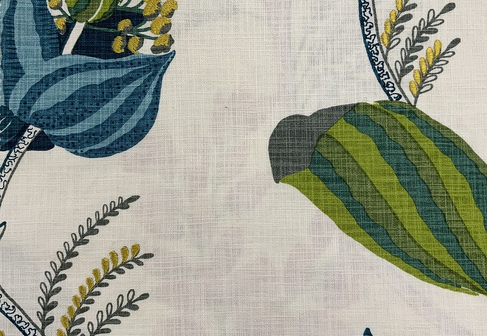 Ткань Galleria Arben Sylvie Sylvie/Azure