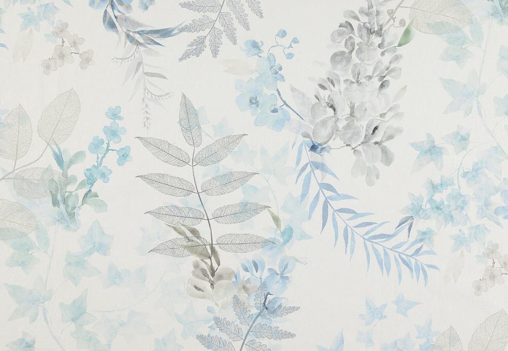 Ткань Galleria Arben Trezor Plumeria/02-Azure