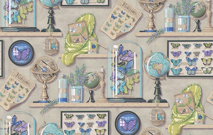 Французские обои Manuel Canovas, коллекция Papiers Peints Vol. VI, артикул 03089/01
