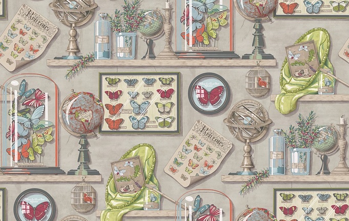 Французские обои Manuel Canovas, коллекция Papiers Peints Vol. VI, артикул 03089/02
