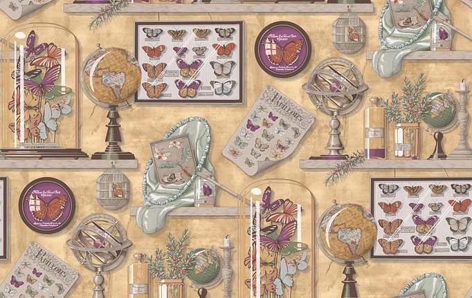 Французские обои Manuel Canovas, коллекция Papiers Peints Vol. VI, артикул 03089/03